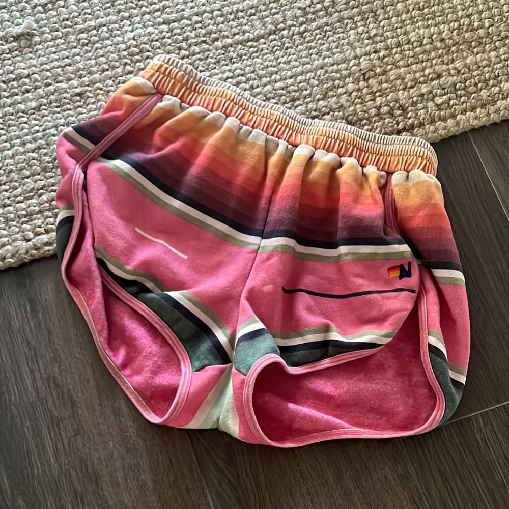 TULUM RAINBOW JOGGER SHORTS